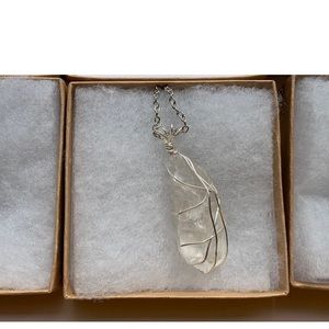 Crystal Quartz Healing Necklace